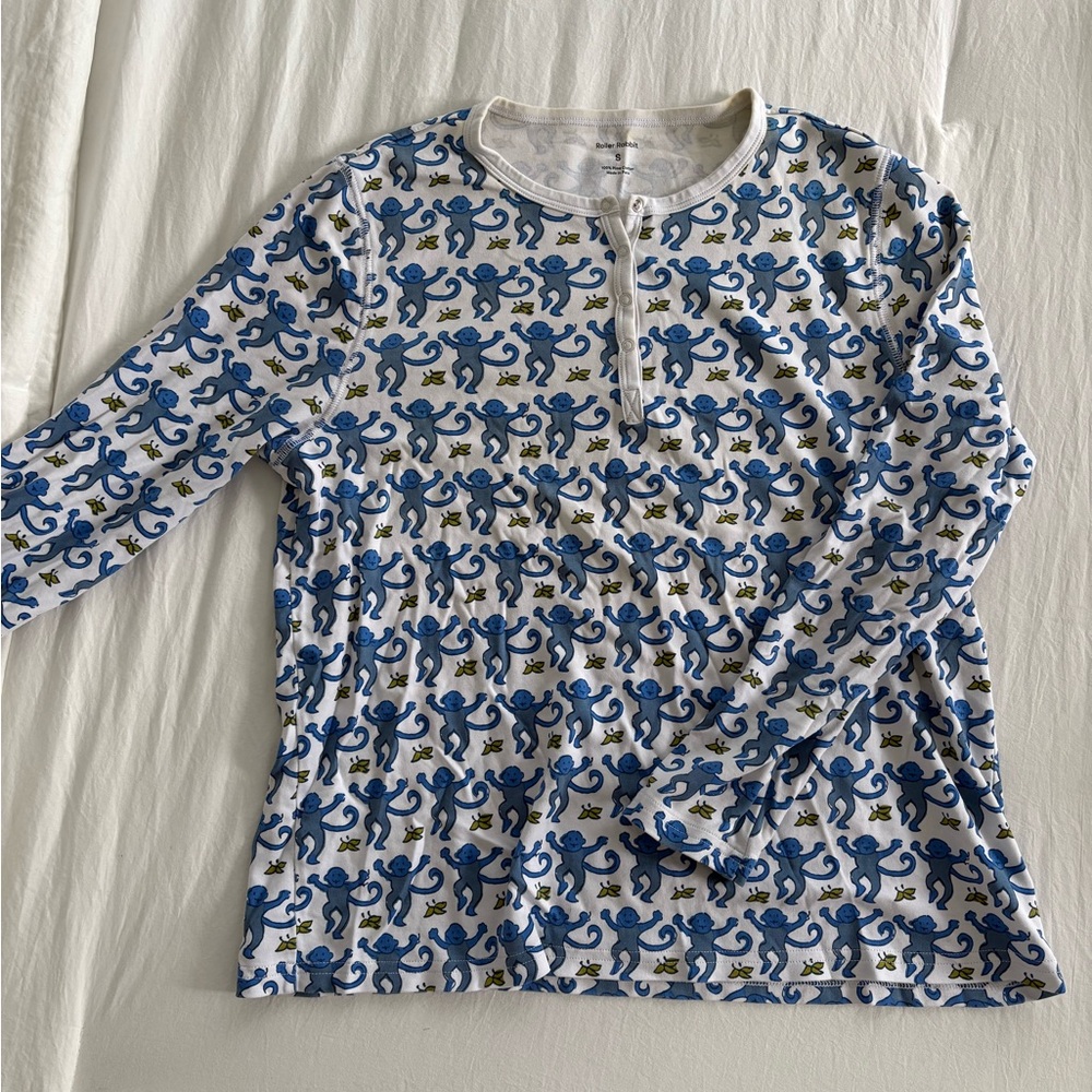 Roller Rabbit Monkey PJs